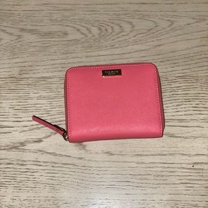 Kate Spade small pink wallet